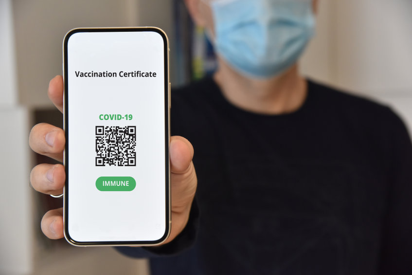 QR code corona