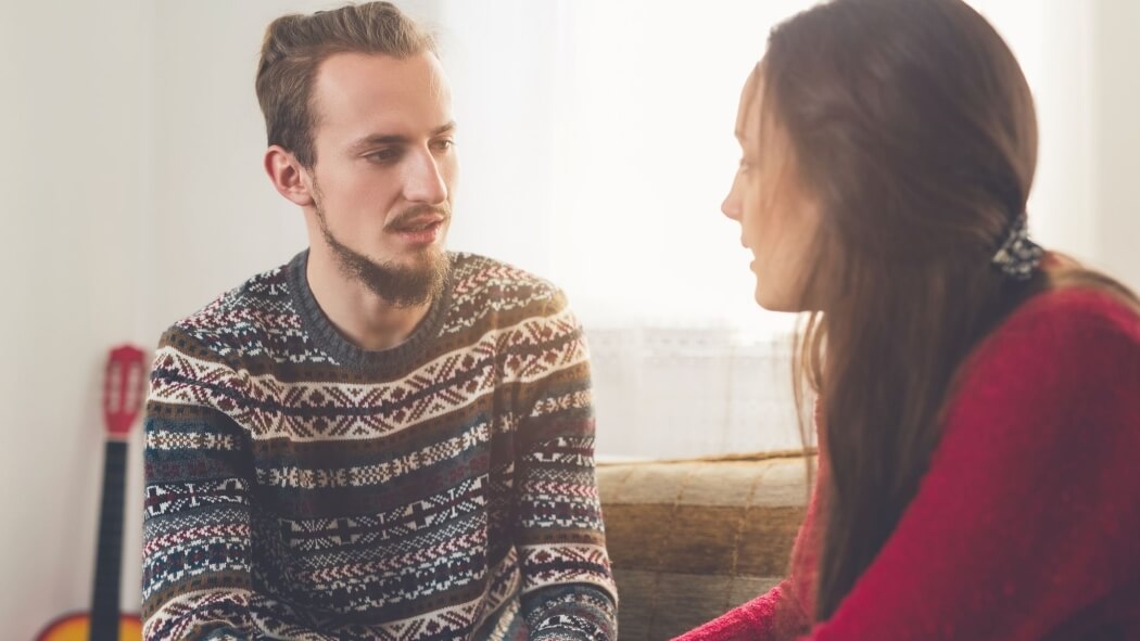 Stel tijdens online relatietraining Next level love Stel tijdens online relatietraining Next level love